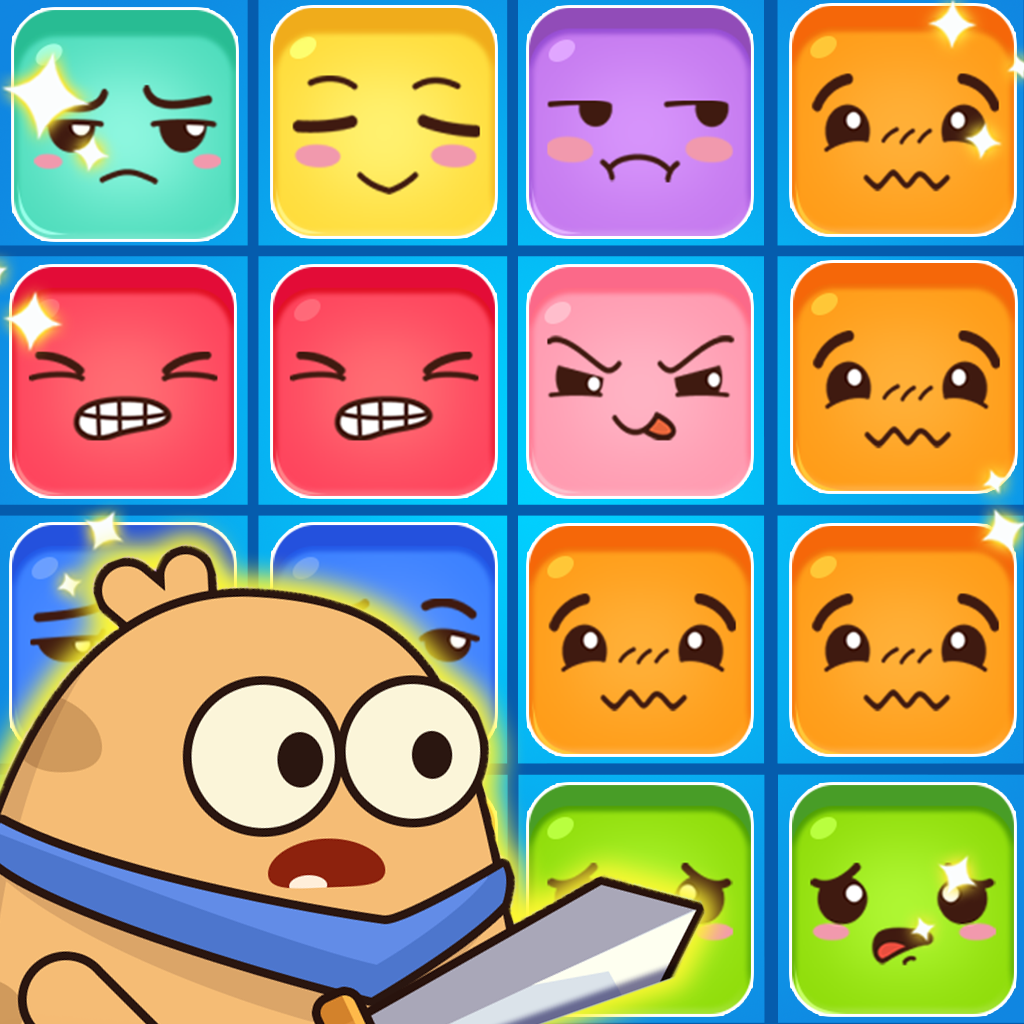 Emoji Block Adventure Logo